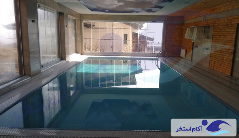 نمونه کار ساخت استخر لاکچری مشا دماوند