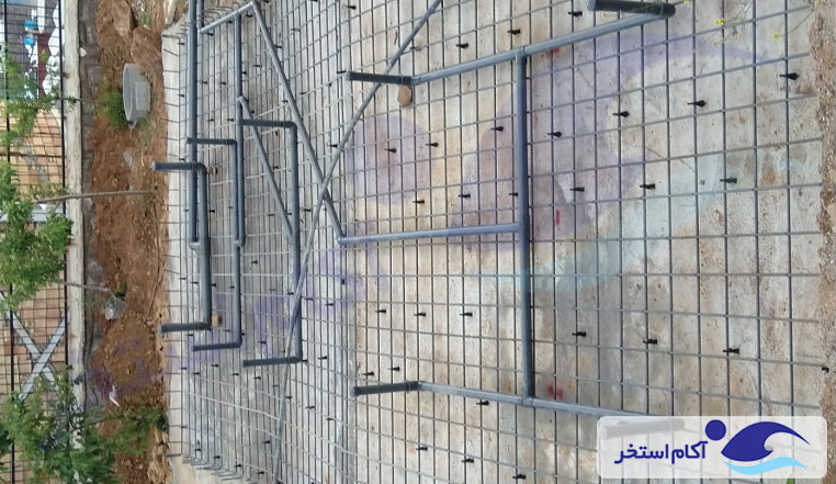 لوله کشی استخر شنا مشا دماوند
