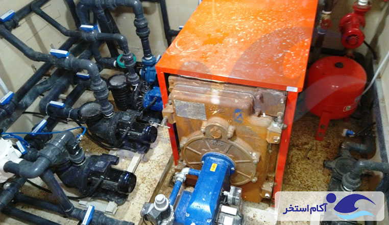موتورخانه پروژه استخر شهر زیبا تهران