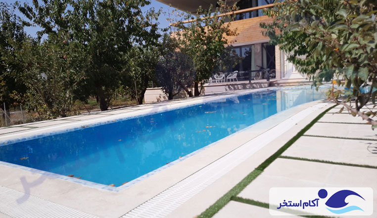 ساخت استخر روباز ویلایی آبسرد