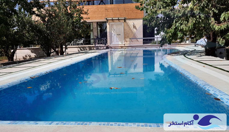 ساخت استخر روباز ویلایی آبسرد