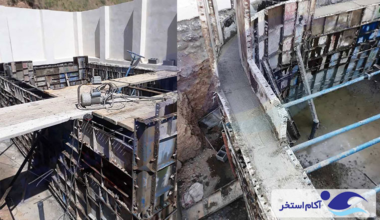 ساخت استخر روباز برگ جهان