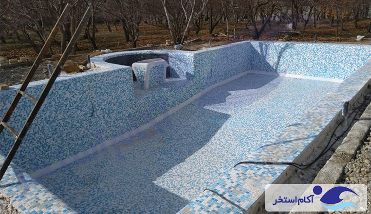 ساخت استخر و جکوزی ویلا بکه شهریار
