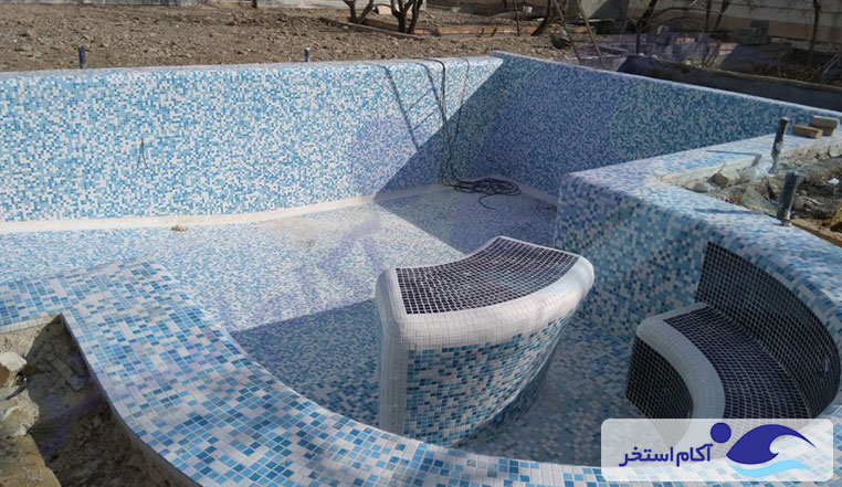 ساخت استخر و جکوزی ویلا بکه شهریار