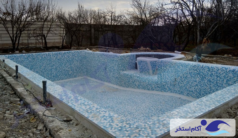 ساخت استخر و جکوزی ویلا بکه شهریار