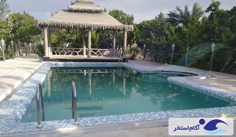 ساخت استخر و جکوزی ویلا بکه شهریار