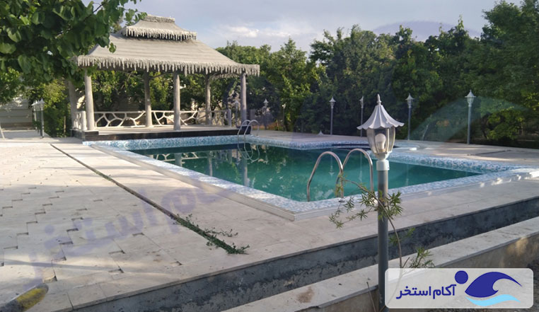 ساخت استخر و جکوزی ویلا بکه شهریار