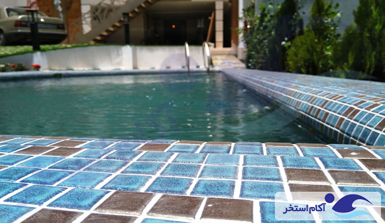 ساخت استخر روباز دهکده خوشبختی
