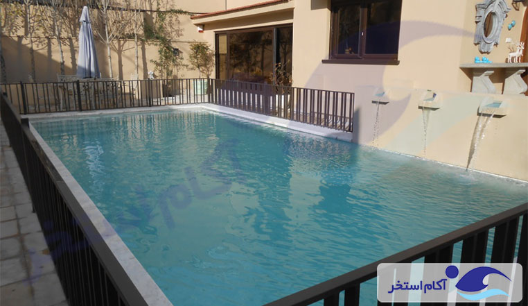 استخر شنا ویلا الهیه تهران