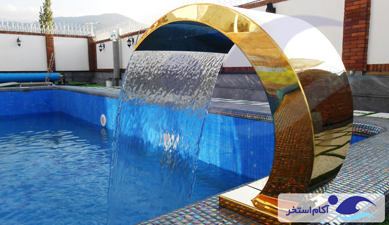 ساخت استخر و جکوزی روباز گلوگاه