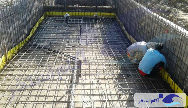ساخت استخر و جکوزی روباز گلوگاه