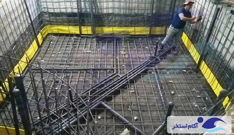 ساخت استخر و جکوزی سرپوشیده شهر ماکو
