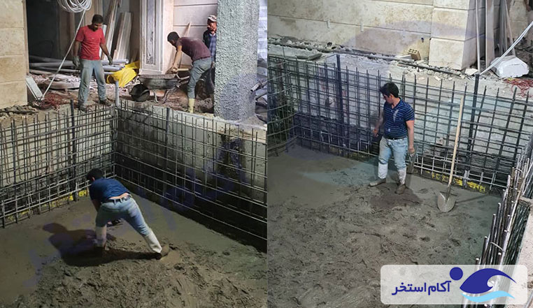 ساخت استخر و جکوزی سرپوشیده شهر ماکو