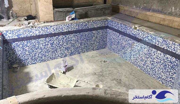 ساخت استخر و جکوزی سرپوشیده شهر ماکو