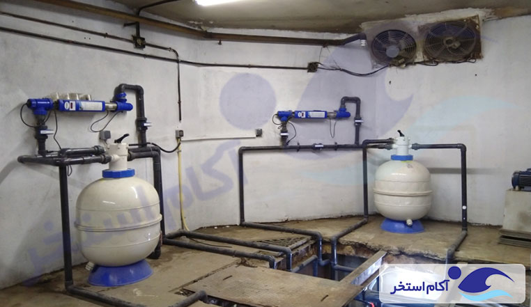 موتورخانه و تصفیه خانه جکوزی نفت و گاز پارس