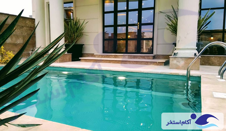 ساخت استخر روباز شهر پردیس