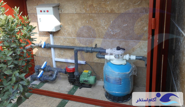 ساخت استخر روباز شهر پردیس