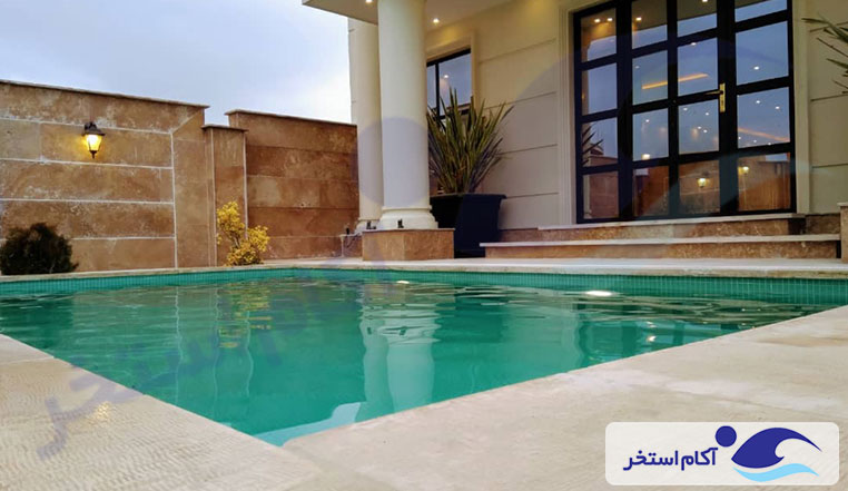 ساخت استخر روباز شهر پردیس