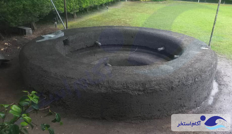 ساخت جکوزی روباز