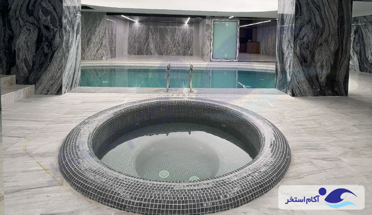 ساخت استخر، سونا و جکوزی پروژه توانیر