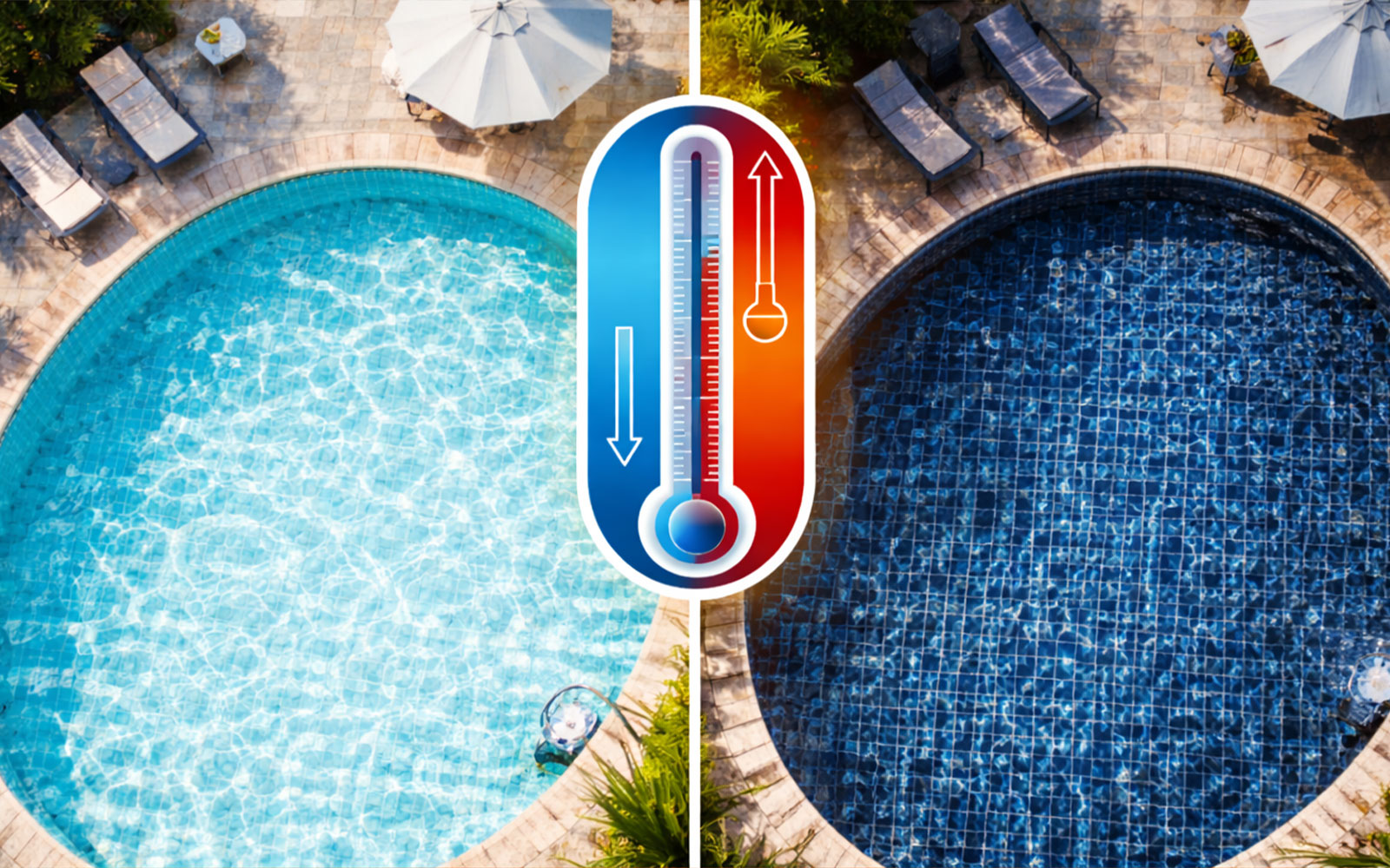 مقایسه عملکرد کاشیهای روشن و تیره در تنظیم دمای آب